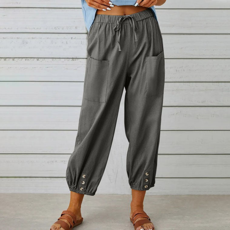 Pantalón de Corte Libre para Mujer – Comodidad Diaria
