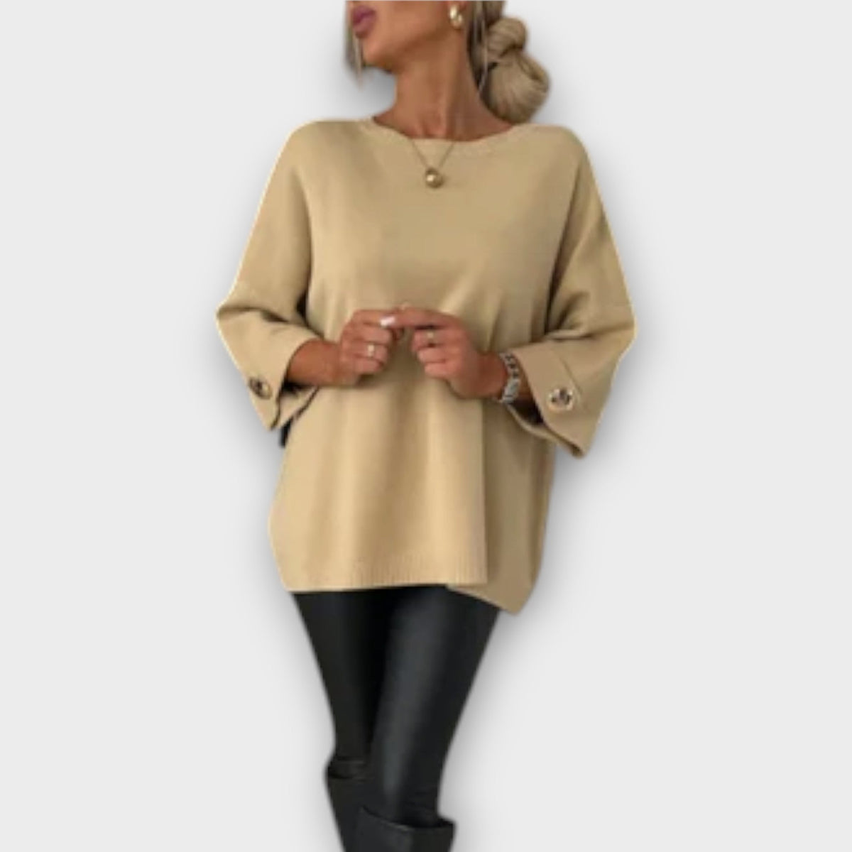 Blusa de Punto para Mujer – Blanco