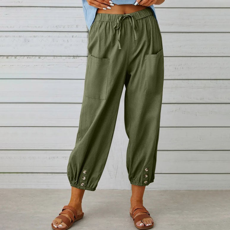 Pantalón de Corte Libre para Mujer – Comodidad Diaria