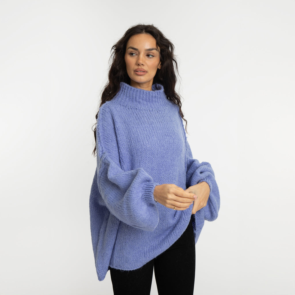 Jersey Oversize de Punto Suave para Mujer – Talla Única