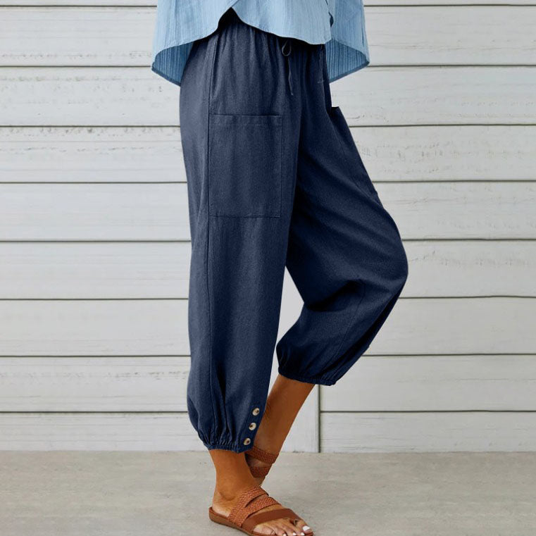 Pantalón de Corte Libre para Mujer – Comodidad Diaria