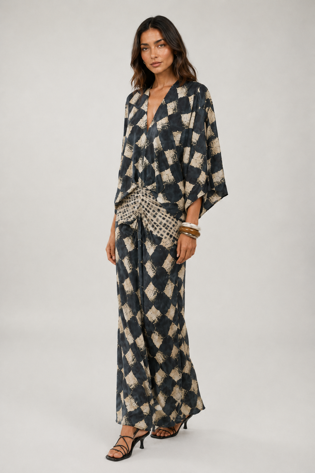 Vestido Maxi Estampado para Mujer – Mediterráneo