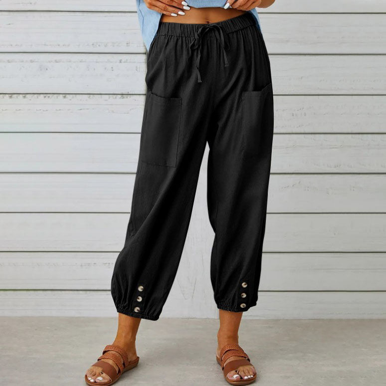 Pantalón de Corte Libre para Mujer – Comodidad Diaria