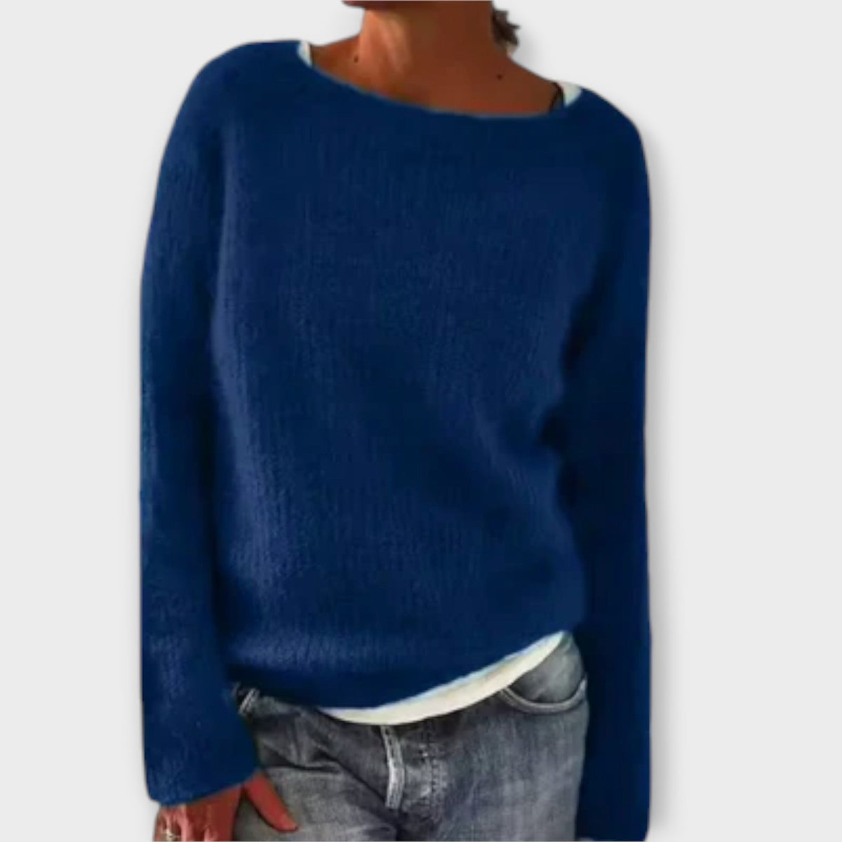 Jersey de Manga Larga para Mujer – Gris