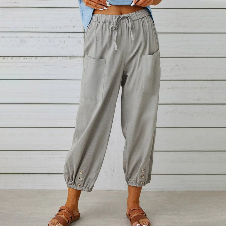 Pantalón de Corte Libre para Mujer – Comodidad Diaria