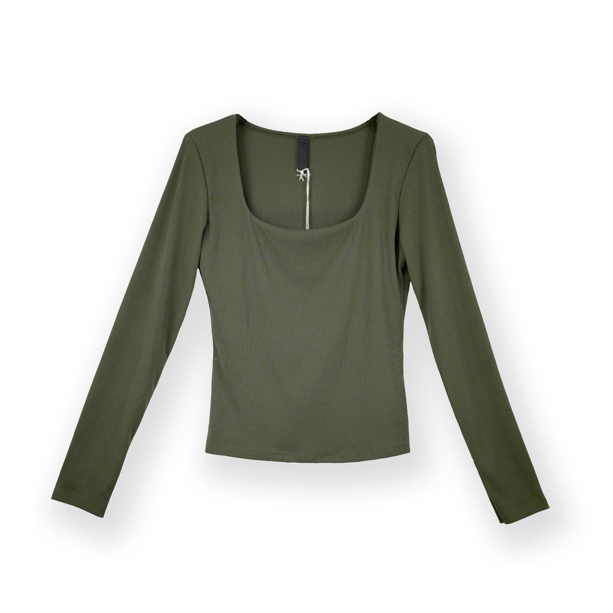 Camiseta Interior Térmica de Manga Larga para Mujer – Escote en U