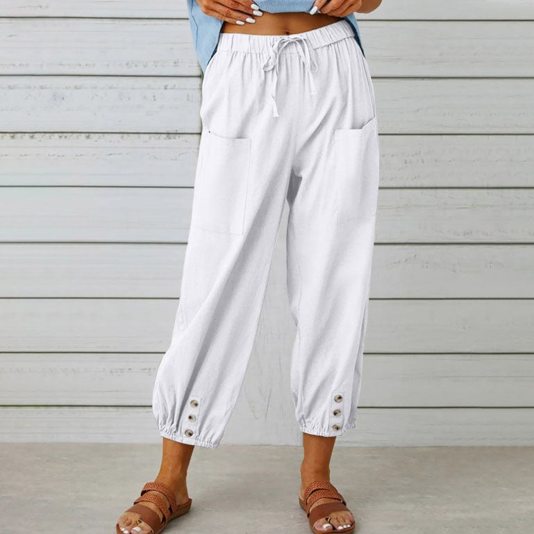 Pantalón de Corte Libre para Mujer – Comodidad Diaria