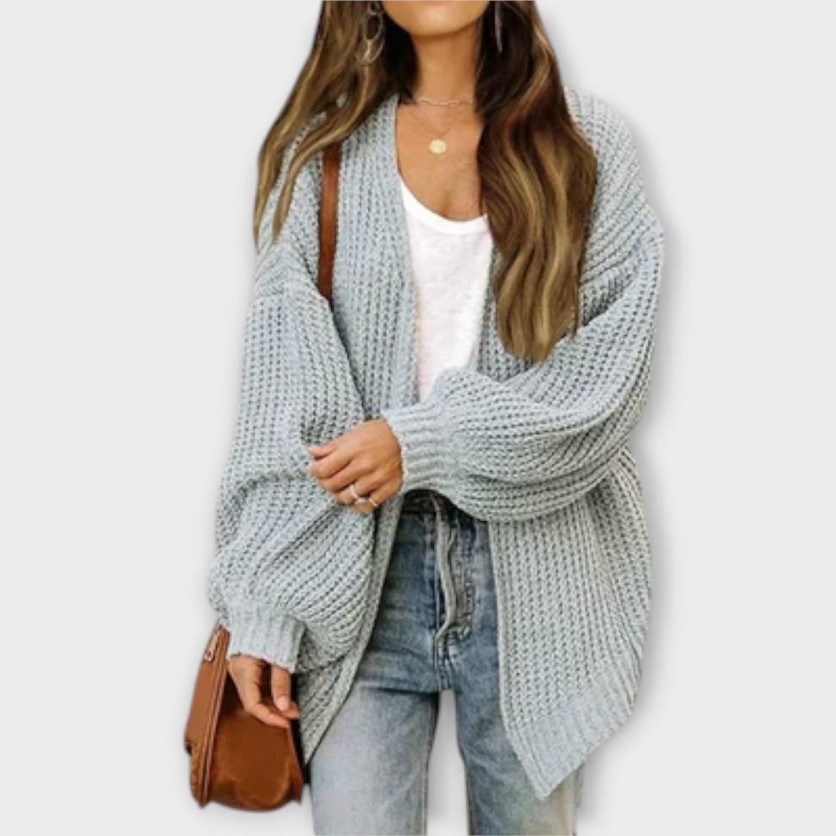 Cárdigan Casual para Mujer – Negro