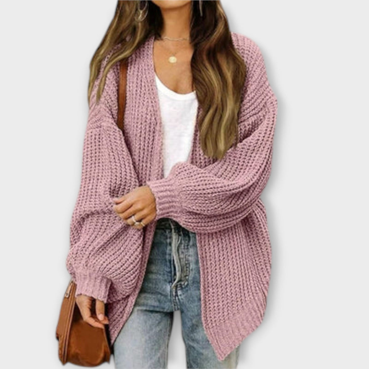 Cárdigan Casual para Mujer – Negro