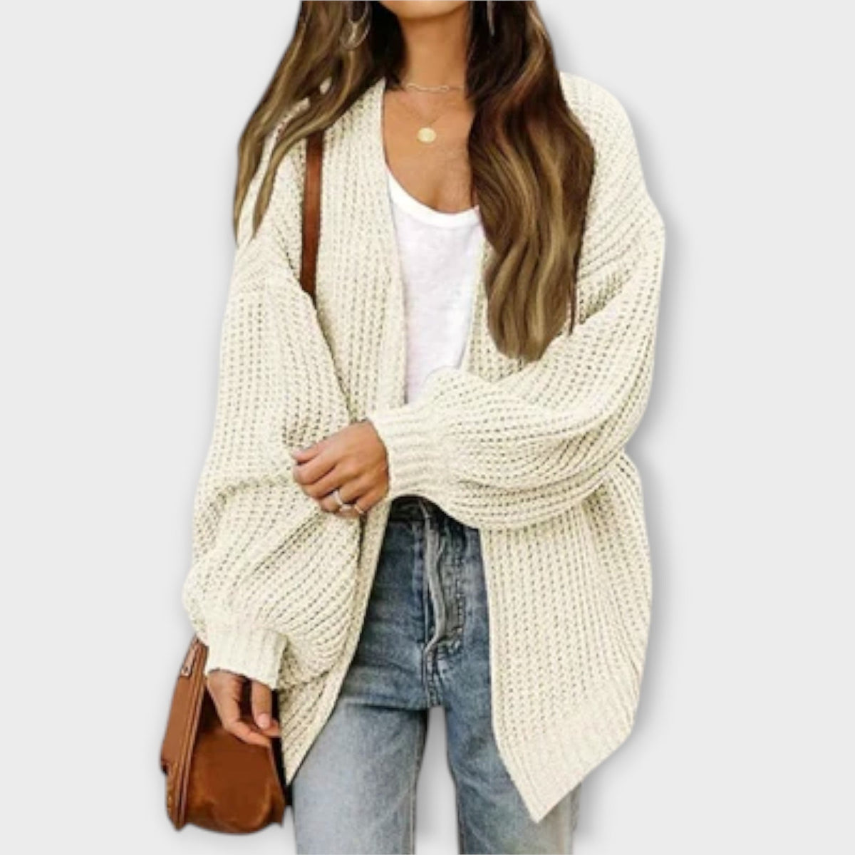 Cárdigan Casual para Mujer – Negro