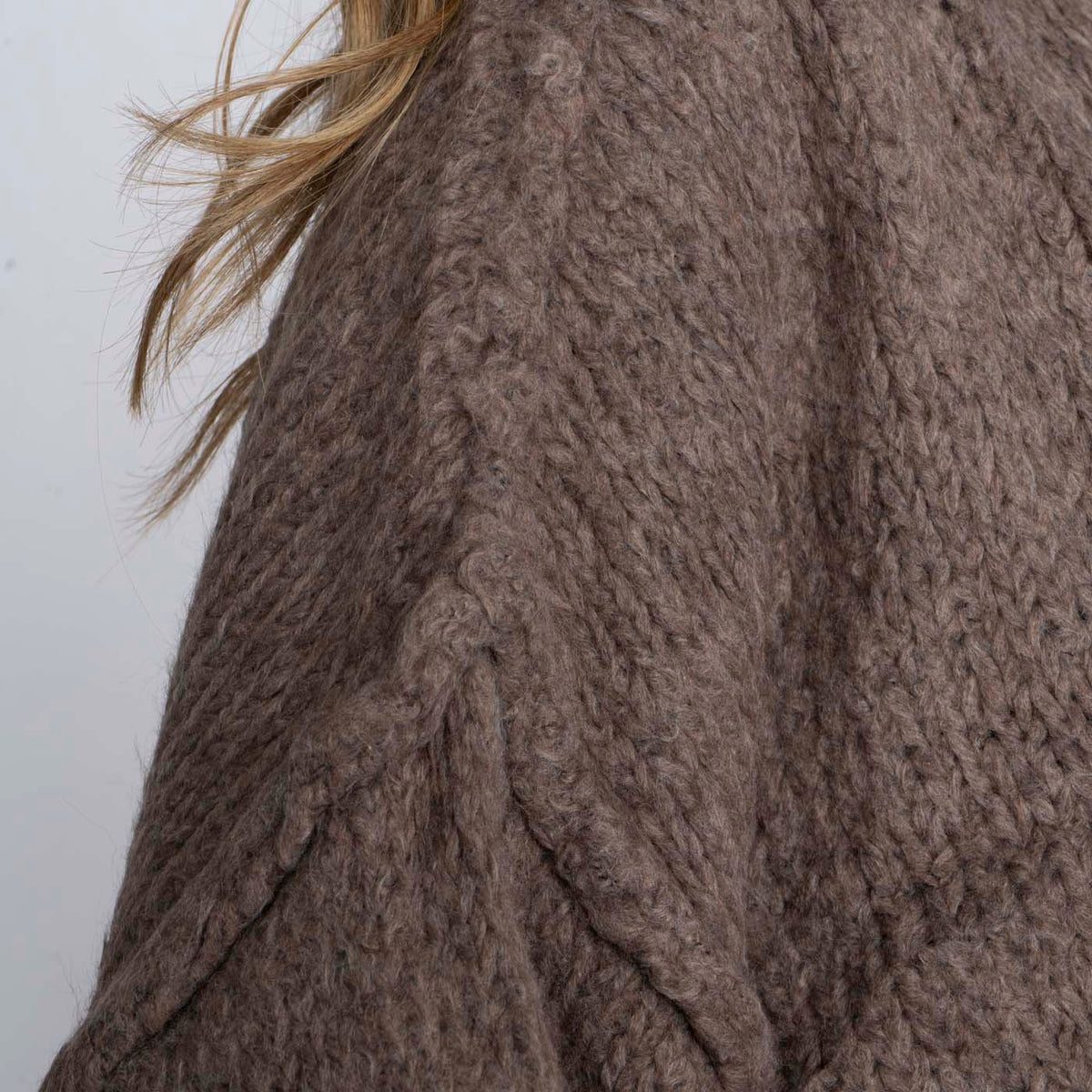 Jersey Oversize de Punto Suave para Mujer – Talla Única