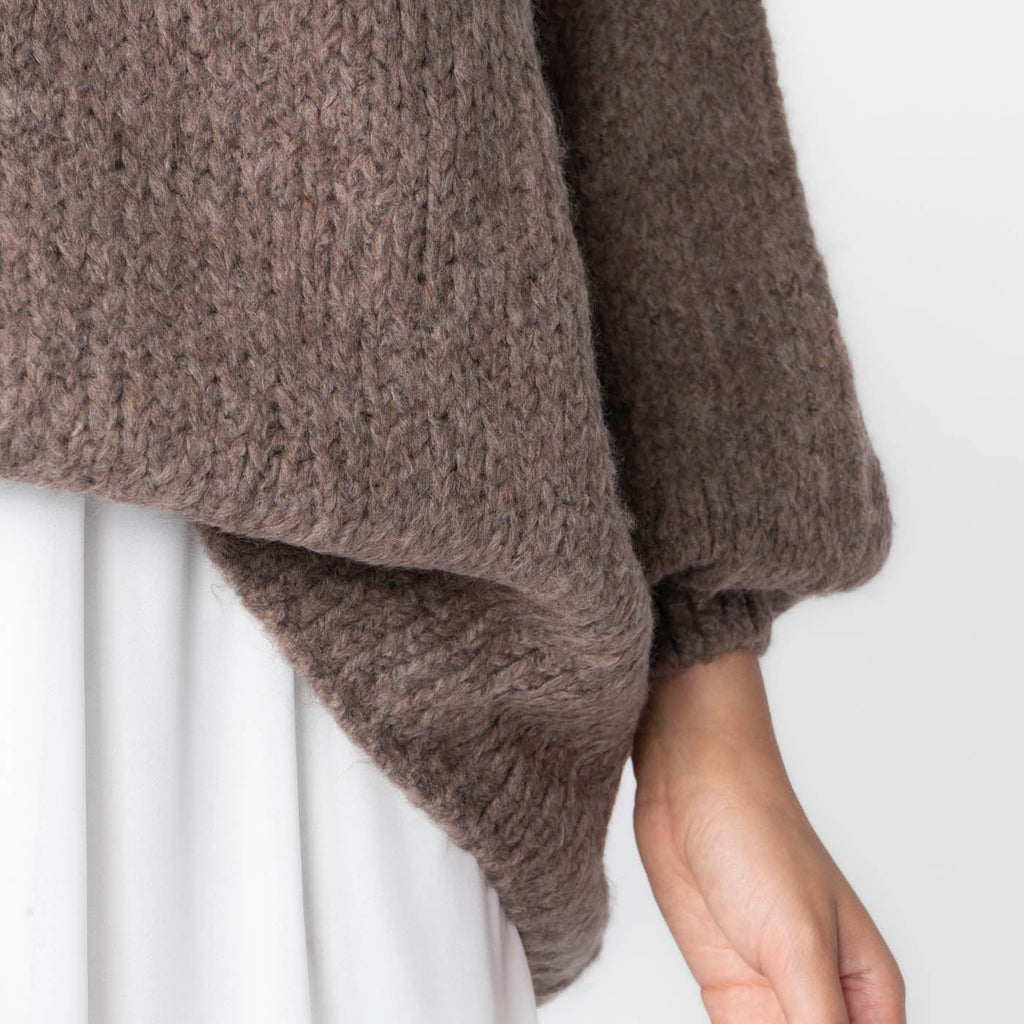 Jersey Oversize de Punto Suave para Mujer – Talla Única
