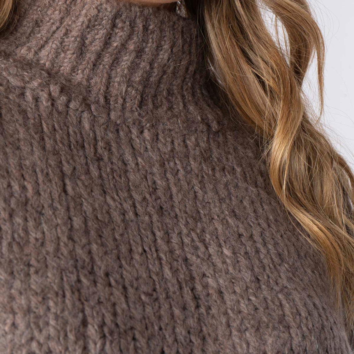 Jersey Oversize de Punto Suave para Mujer – Talla Única