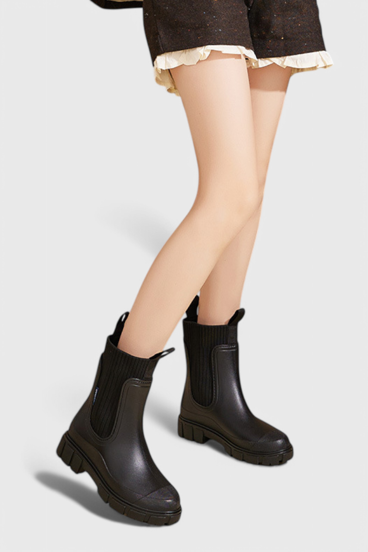 Botas Chelsea Impermeables para Mujer – Suela Antideslizante