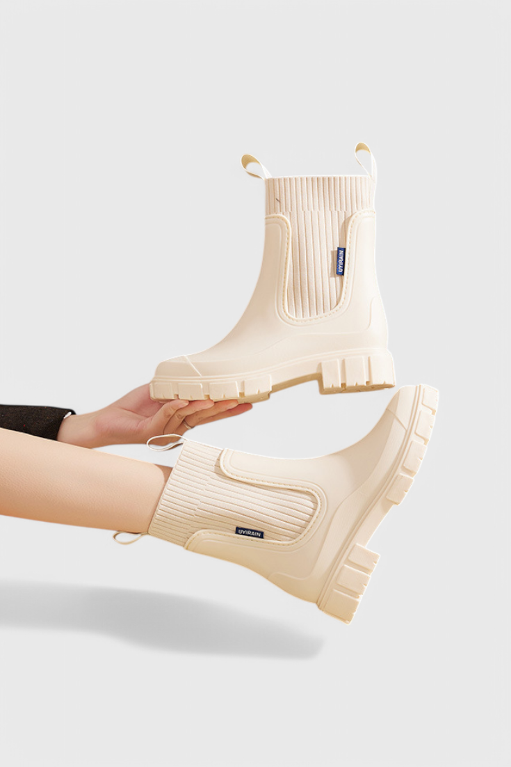 Botas Chelsea Impermeables para Mujer – Suela Antideslizante