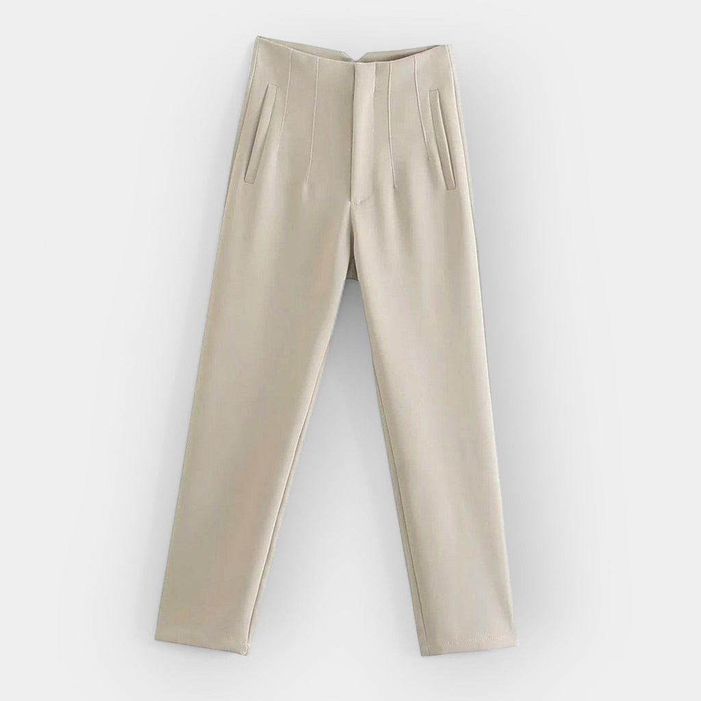 Pantalón Elegante de Línea Fluida para Mujer