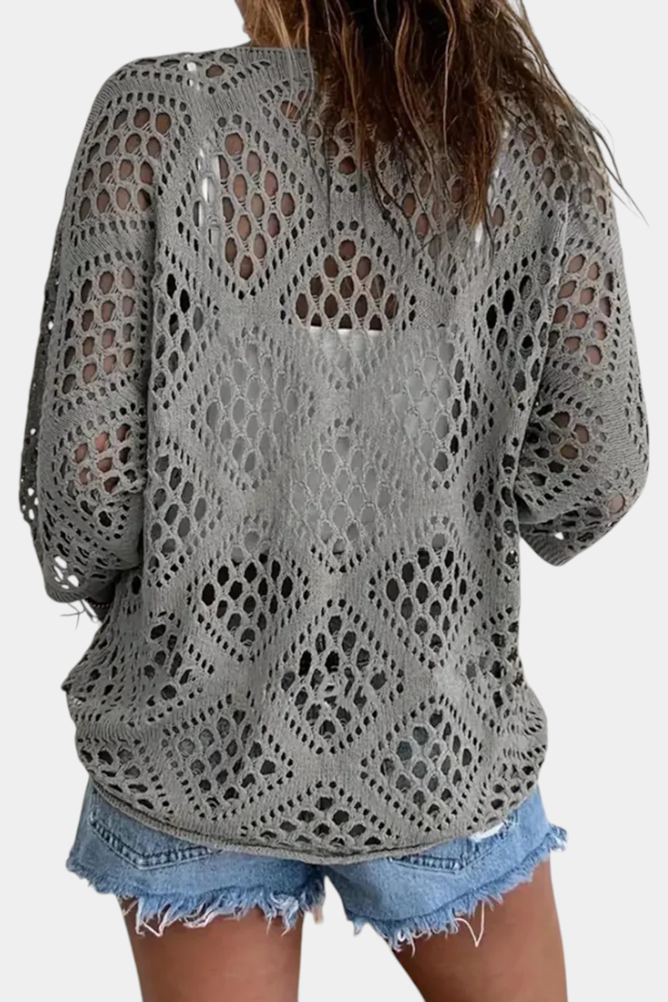Blusa de Encaje para Mujer – Blanco