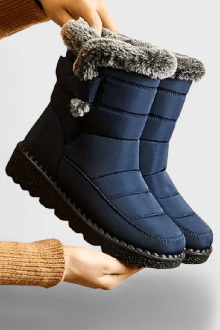 Botas de Invierno Impermeables para Mujer – Suela Antideslizante