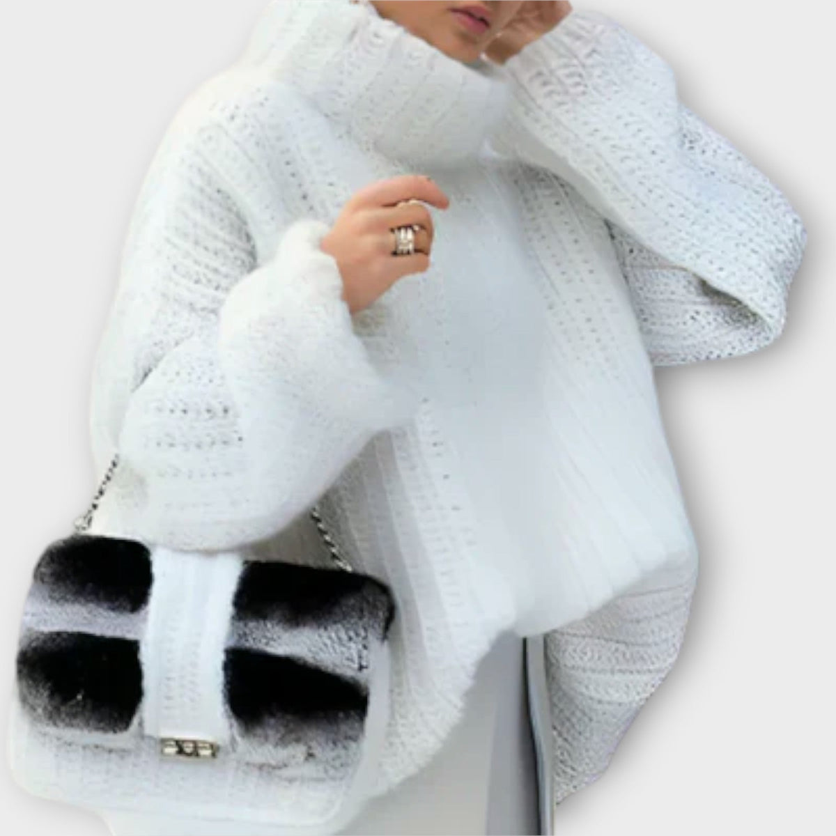 Jersey de Manga Larga para Mujer – Blanco