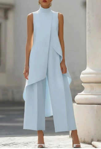 Mono Largo Elegante para Mujer – Blanco