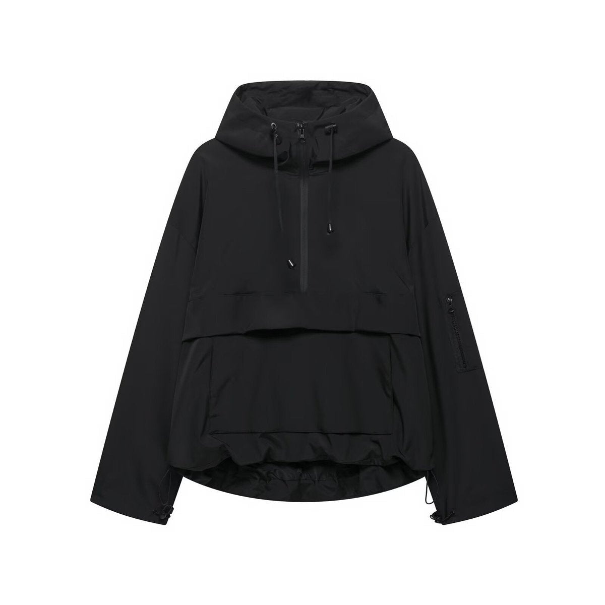 Anorak Impermeable Oversize para Mujer – Tipo Pullover