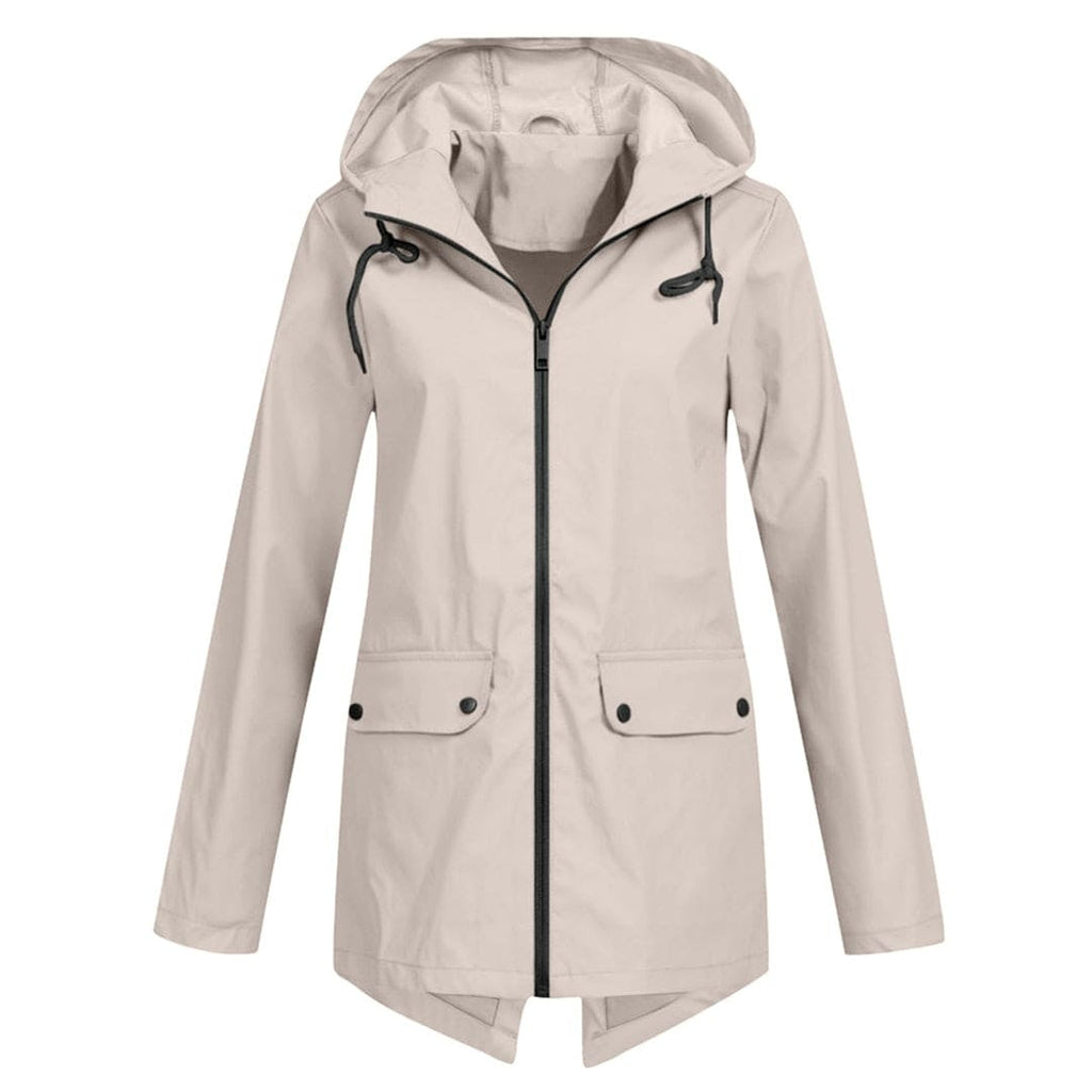 Chubasquero Impermeable Técnico para Mujer – Capucha Ajustable