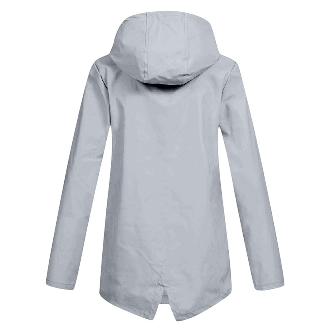 Chubasquero Impermeable Técnico para Mujer – Capucha Ajustable