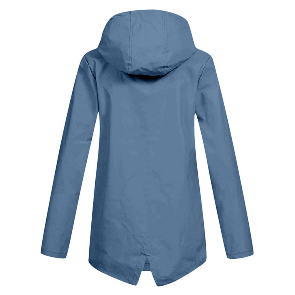 Chubasquero Impermeable Técnico para Mujer – Capucha Ajustable