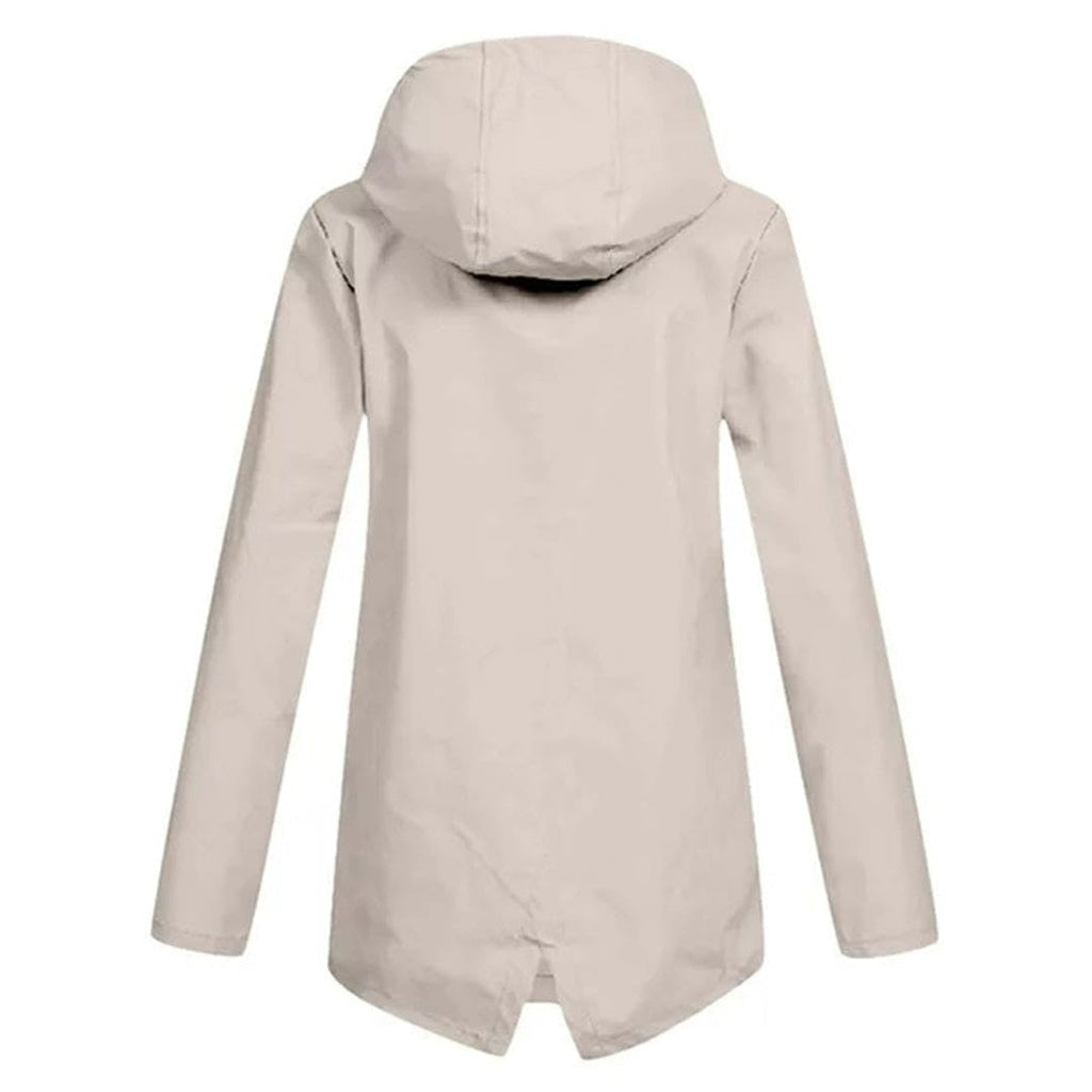 Chubasquero Impermeable Técnico para Mujer – Capucha Ajustable