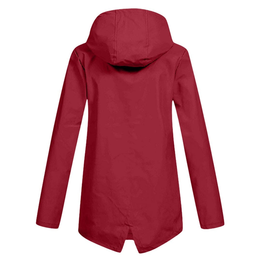 Chubasquero Impermeable Técnico para Mujer – Capucha Ajustable