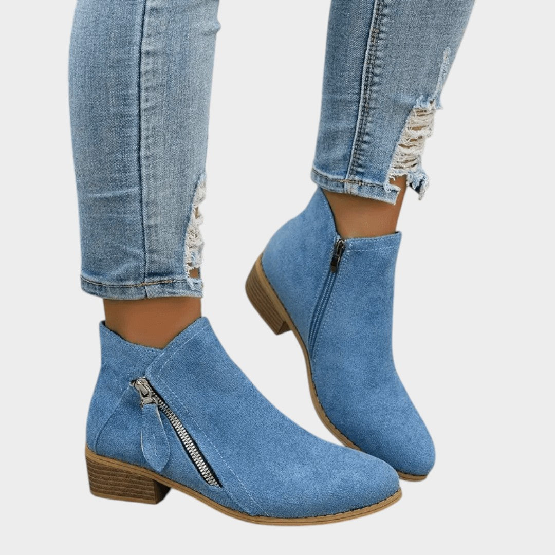 Botas de Estilo Vintage para Mujer – Suela Cómoda