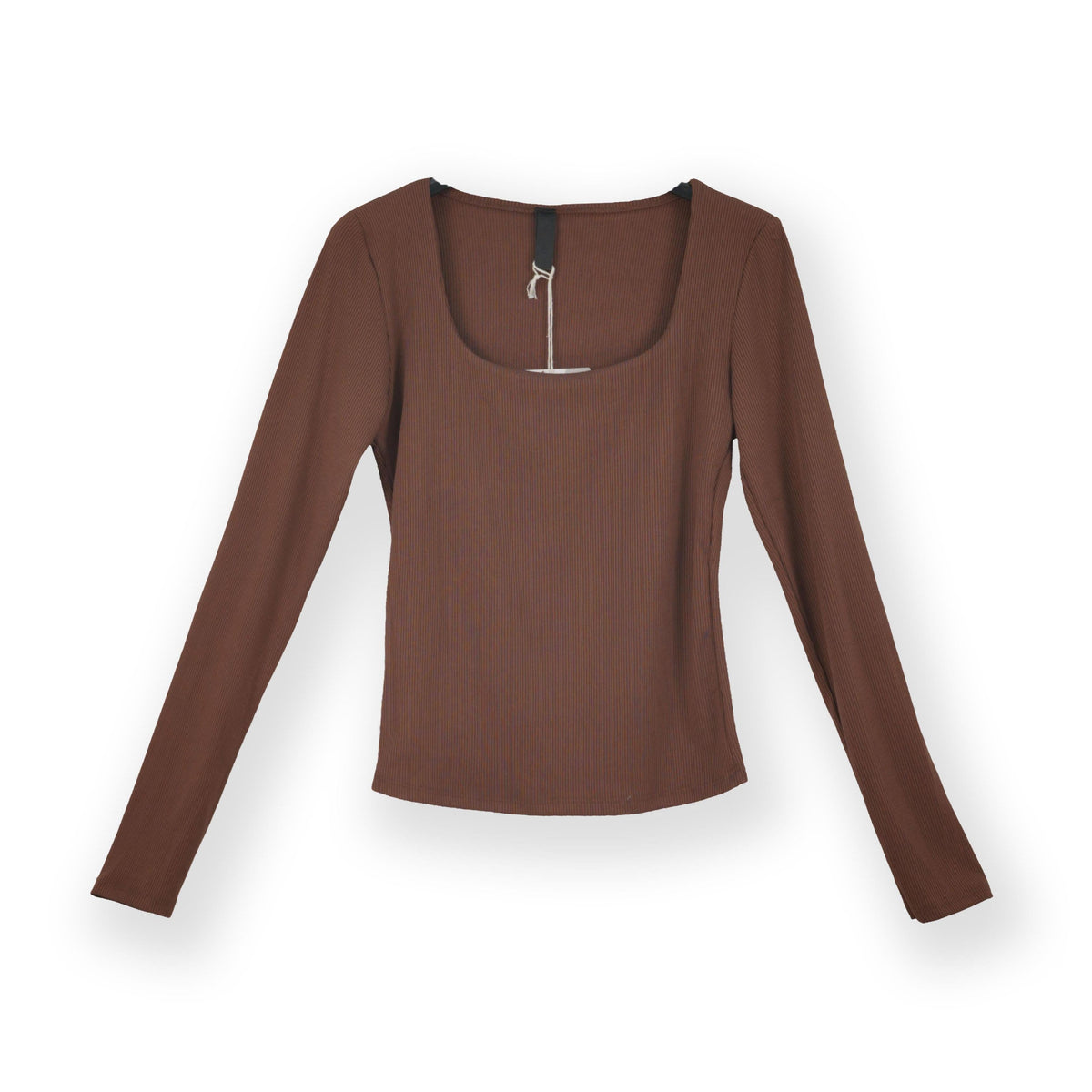 Camiseta Interior Térmica de Manga Larga para Mujer – Escote en U