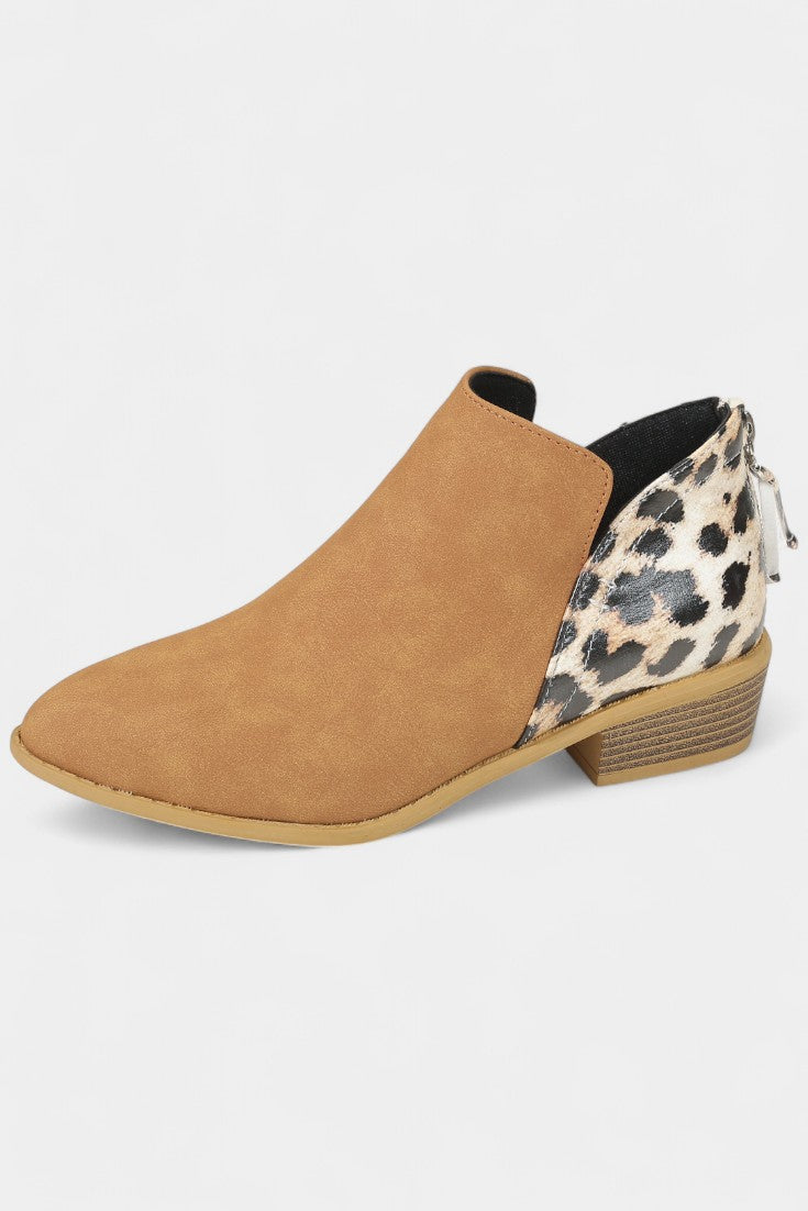 Botas con Estampado de Leopardo para Mujer – Plantilla Acolchada