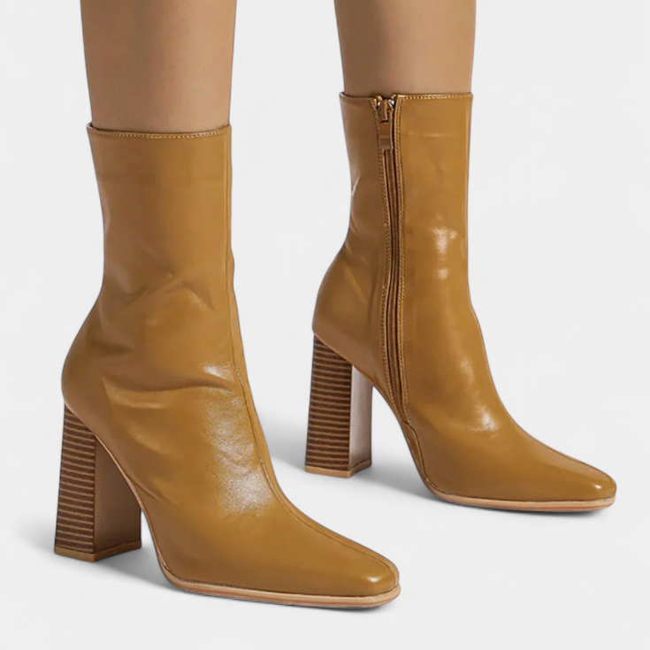 Botas de Caña Ancha para Mujer – Silueta Voluminosa