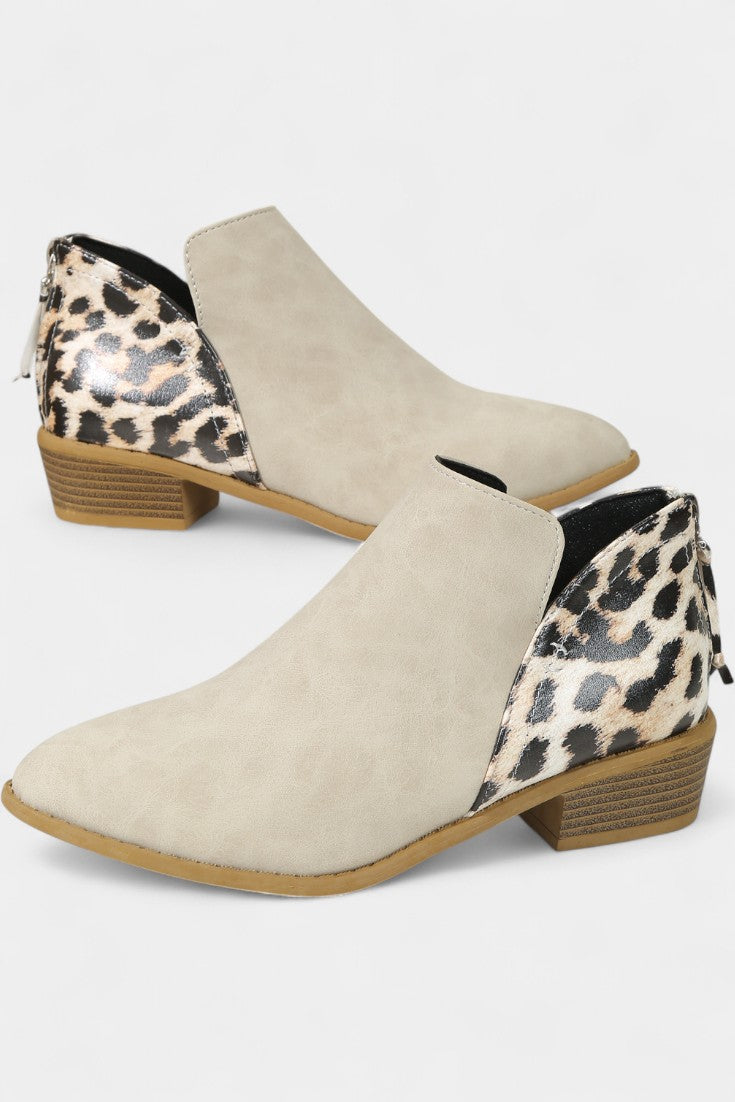 Botas con Estampado de Leopardo para Mujer – Plantilla Acolchada