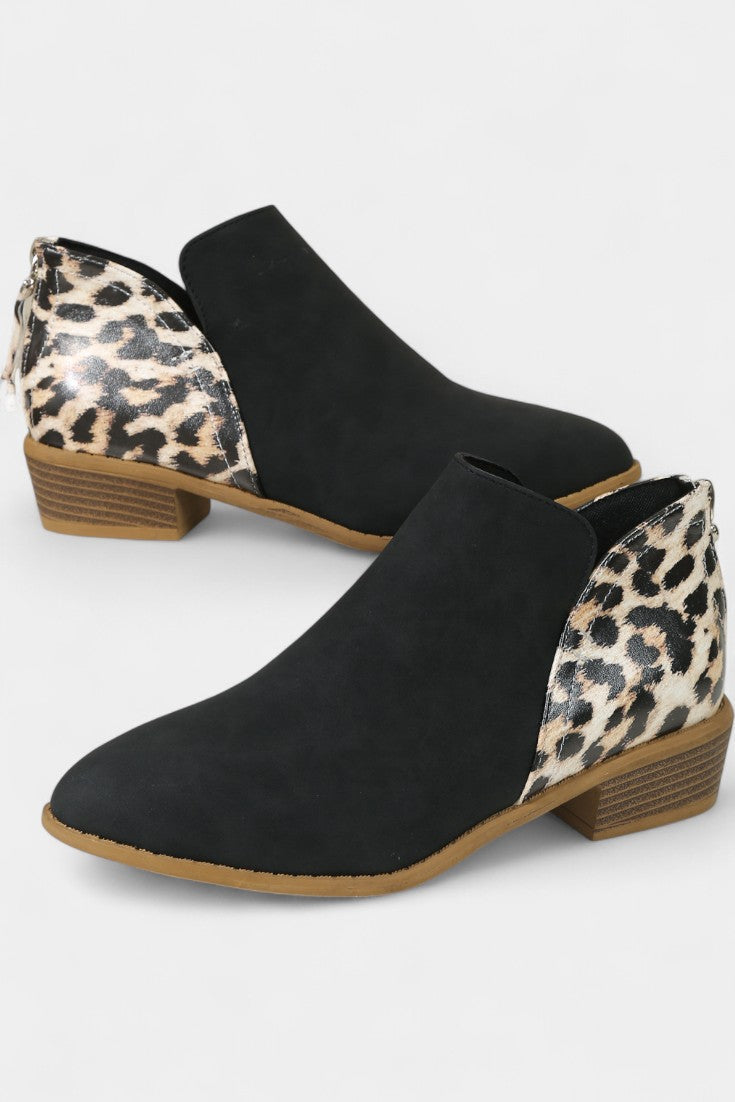 Botas con Estampado de Leopardo para Mujer – Plantilla Acolchada