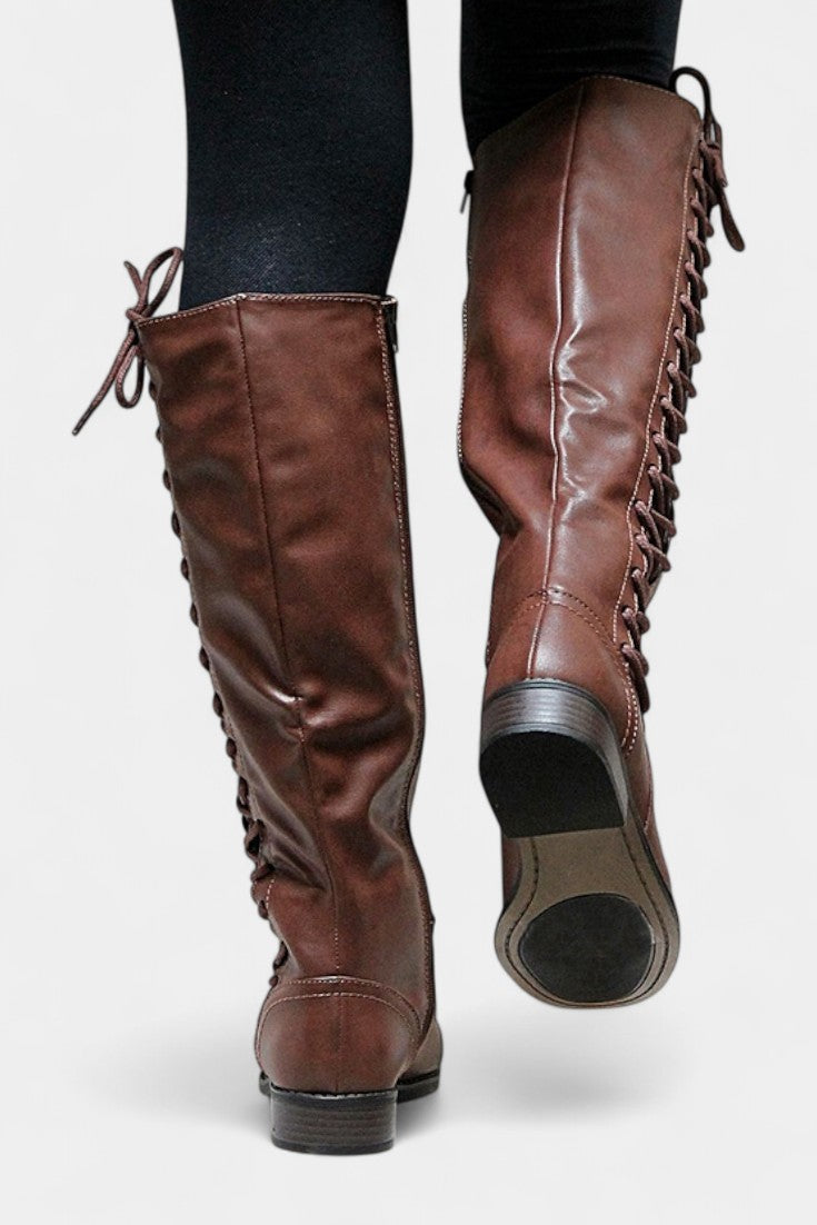 Botas Altas con Plantilla Acolchada para Mujer