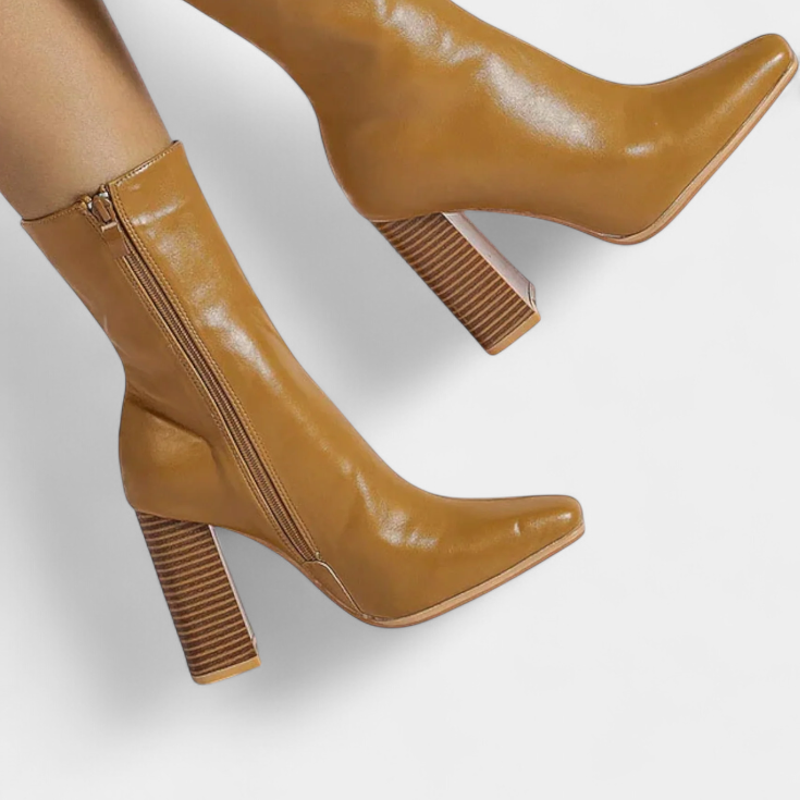 Botas de Caña Ancha para Mujer – Silueta Voluminosa