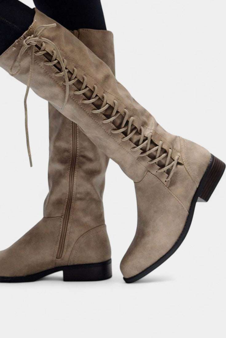 Botas Altas con Plantilla Acolchada para Mujer