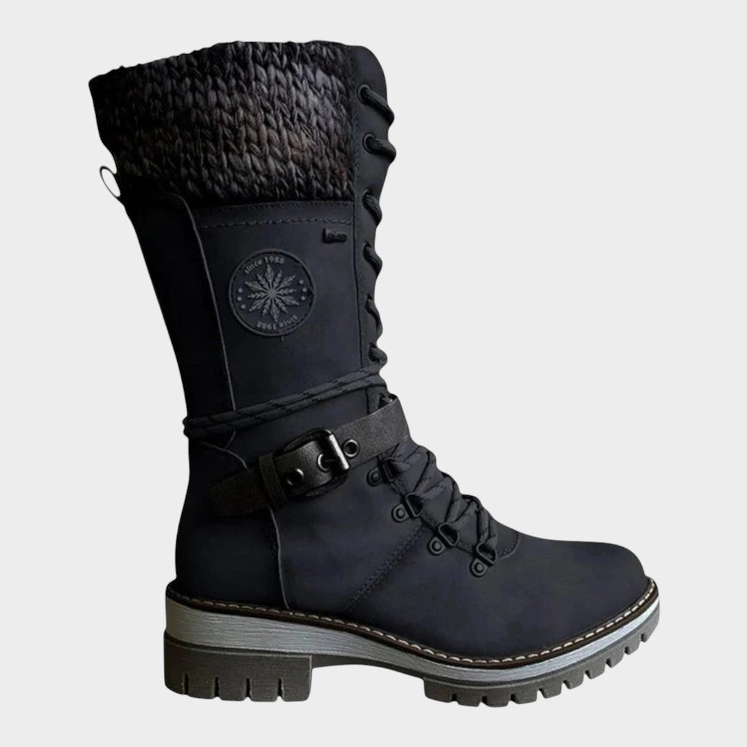 Botas de Invierno Ligeras para Mujer – Cálidas sin Volumen