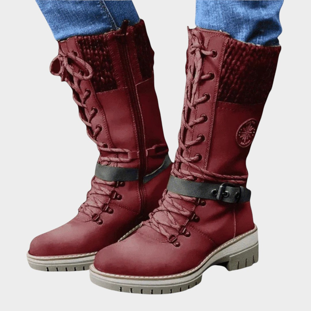 Botas de Invierno Ligeras para Mujer – Cálidas sin Volumen