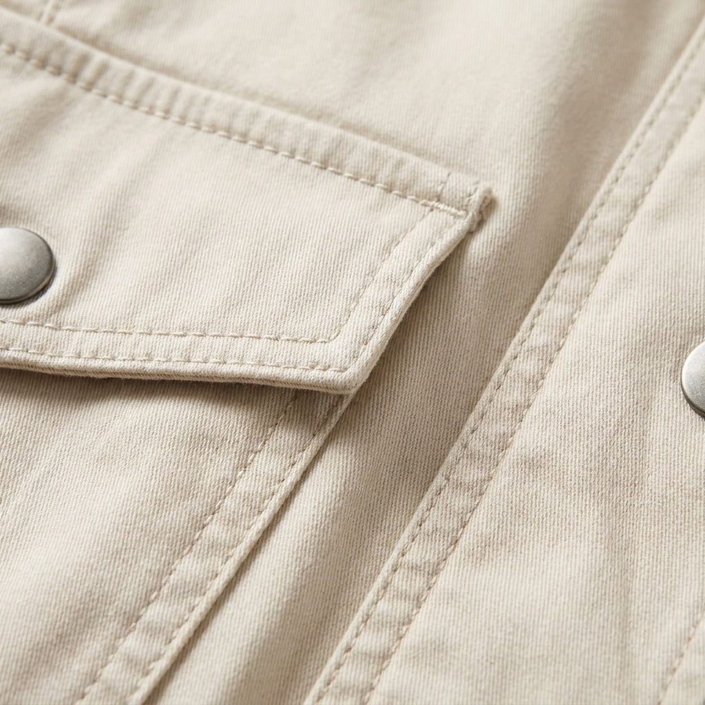 Chaqueta Militar Utility para Mujer – Cuatro Bolsillos