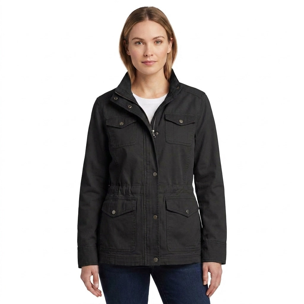 Chaqueta Militar Utility para Mujer – Cuatro Bolsillos