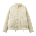 Chaqueta Bomber Acolchada para Mujer – Cuello Alto